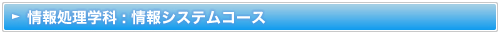 情報システムコース